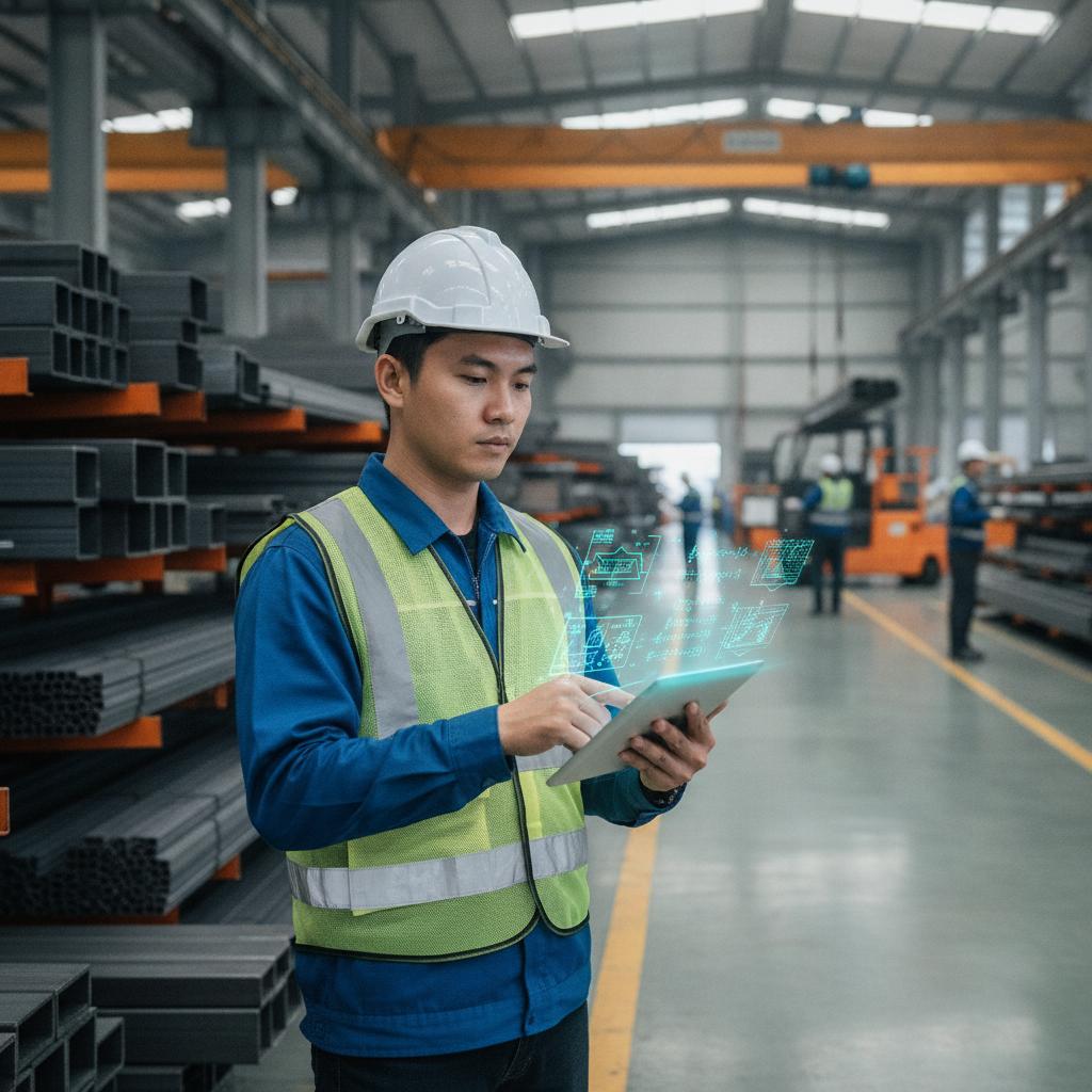 cách tính trọng lượng thép hộp