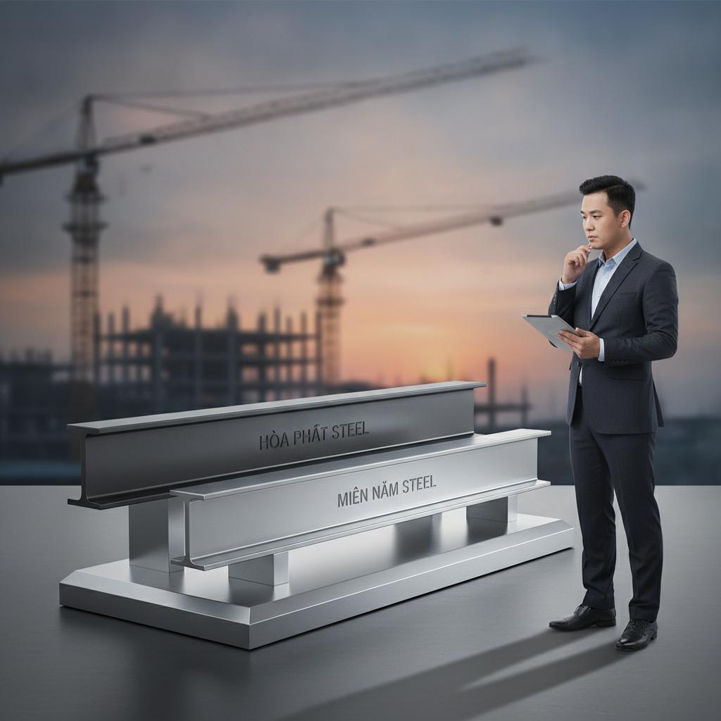 so sánh thép Hòa Phát và thép Miền Nam