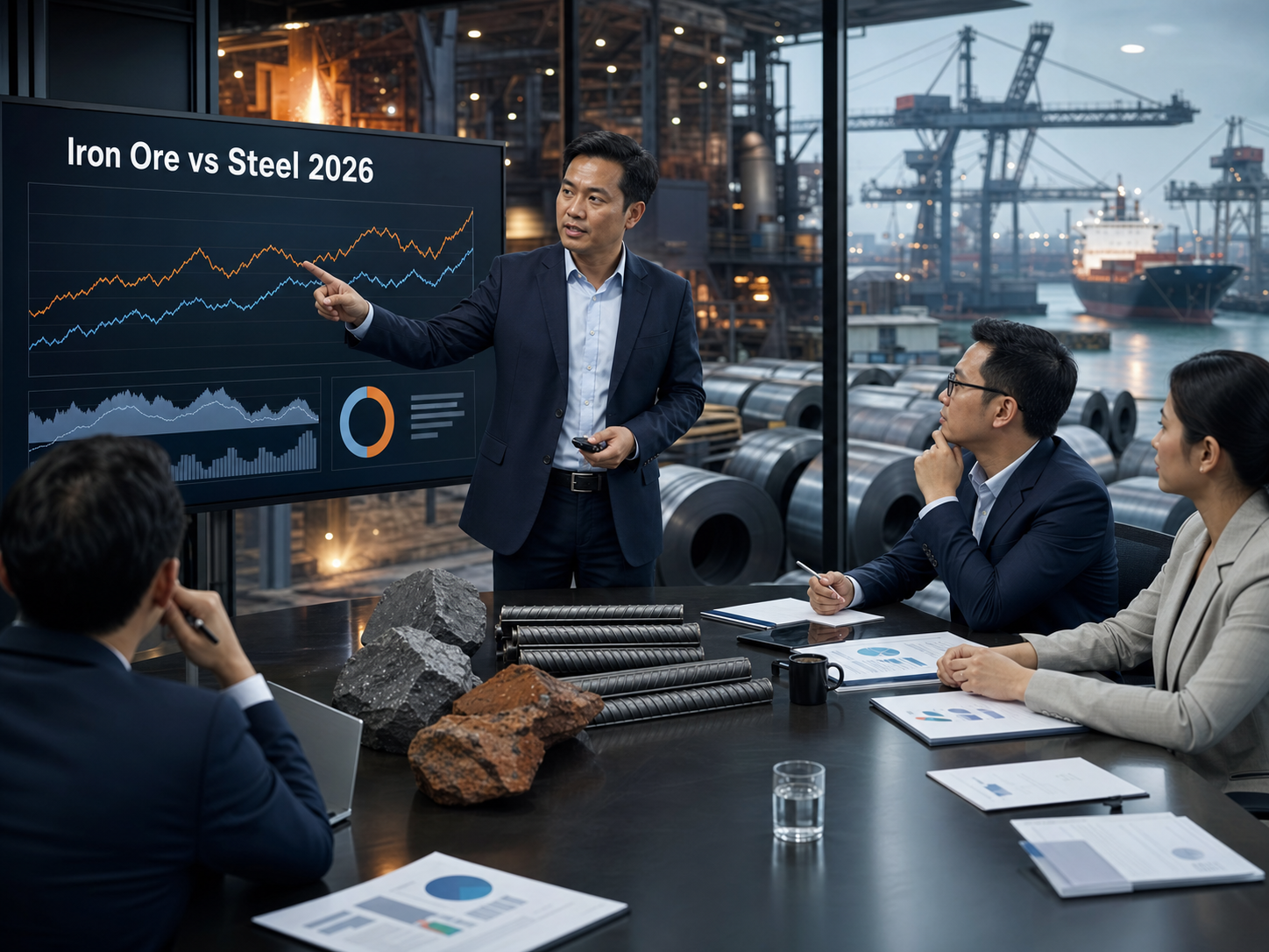 ảnh hưởng của giá quặng sắt đến giá thép 2026