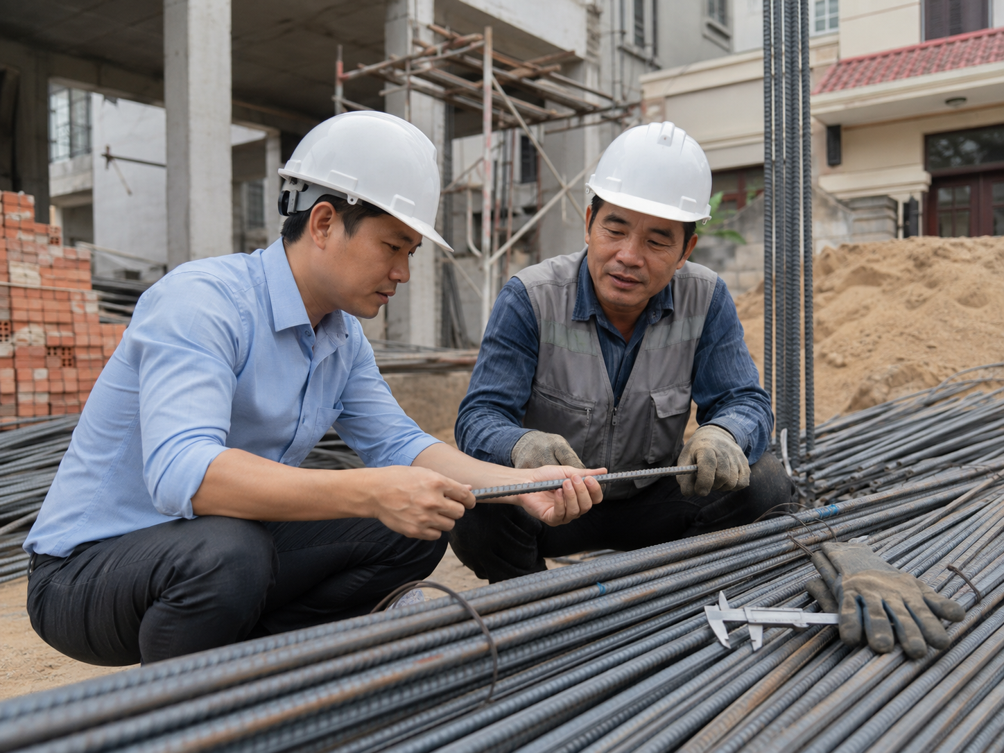 kinh nghiệm mua thép xây dựng cho nhà dân